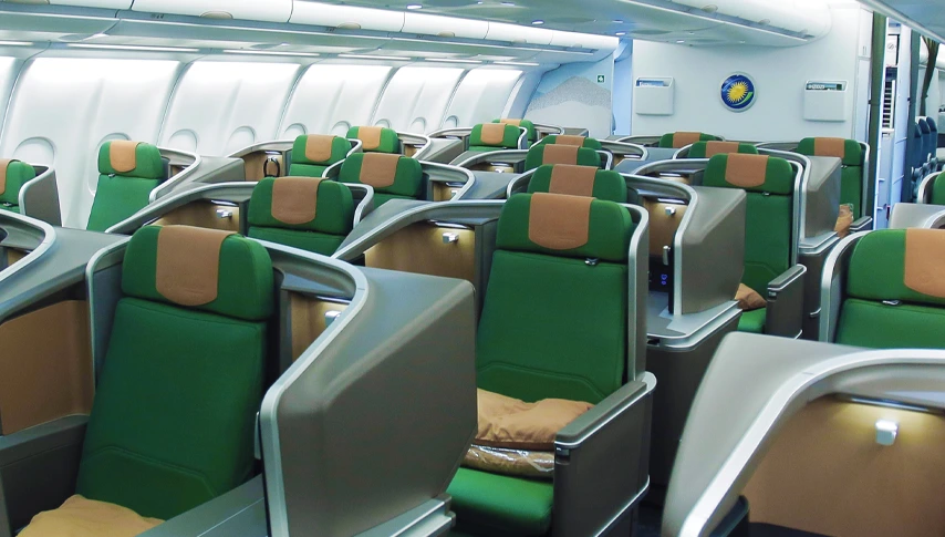 RwandAir Seat Selection